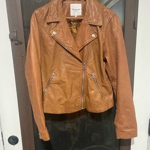 Madewell leather jacket